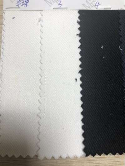 ZS-TGCG UN30158W 全棉粗斜竹節布  57/8' 360gm  防水 防油 防污  側面照